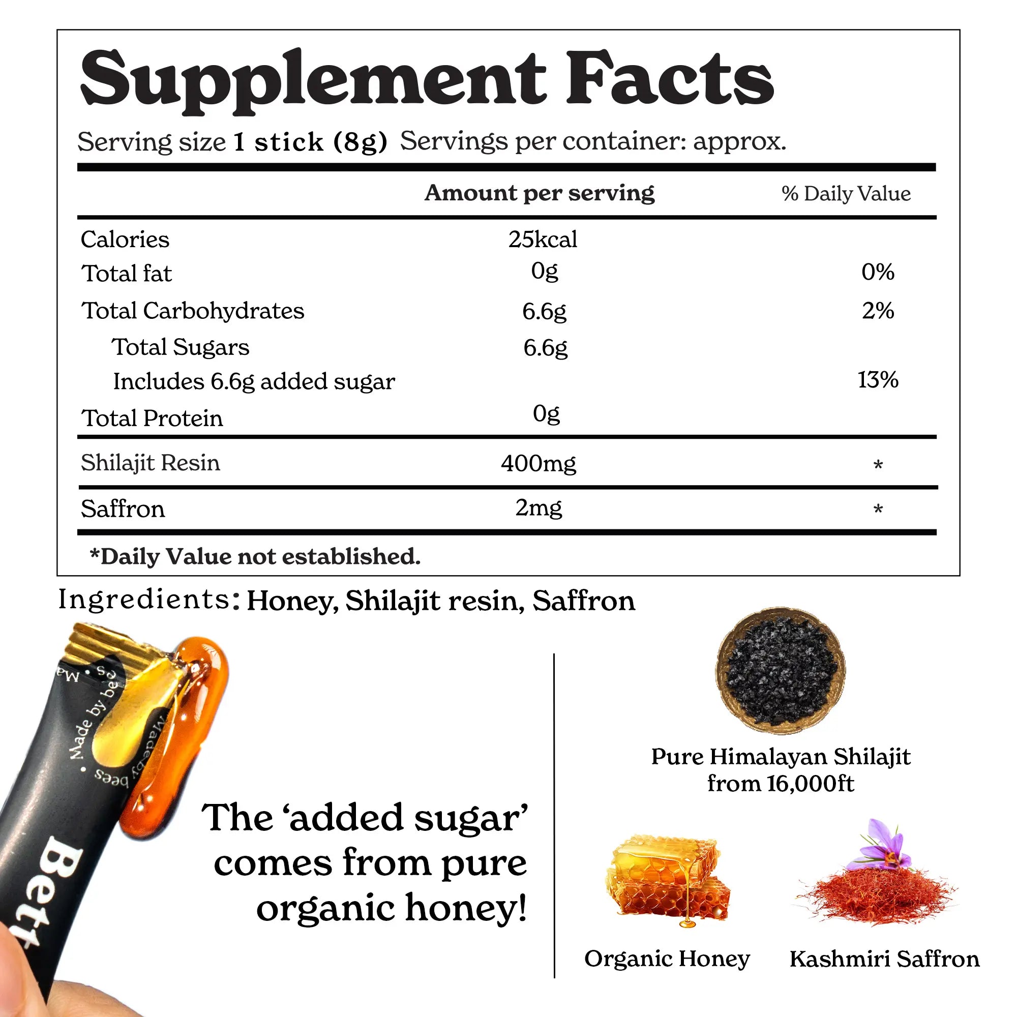 Shilajit better alt cinamon flavor
